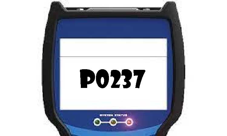 Código De Avería P0237 - Sensor De Refuerzo Del Turbocompresor / Sobrealimentador A Circuito Bajo. Diagnóstico, Causas, Soluciones.