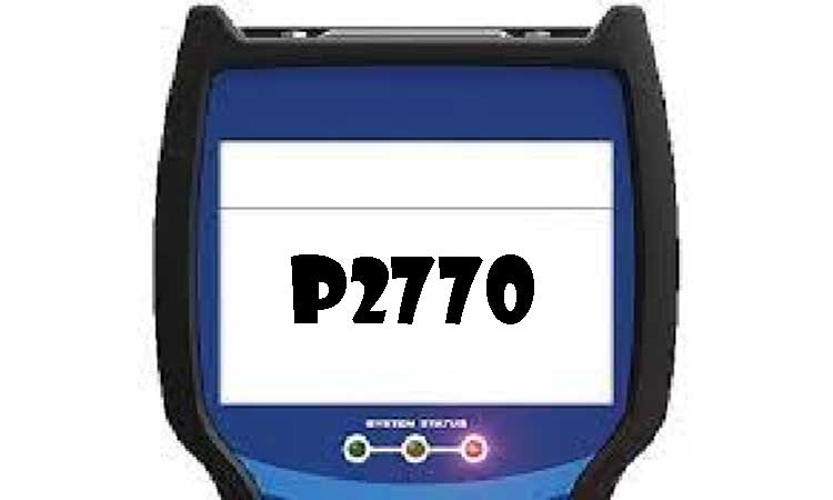 Código De Avería P2770 - Embrague Del Convertidor De Par (Tcc) - Circuito Alto. Diagnóstico, Causas, Soluciones.