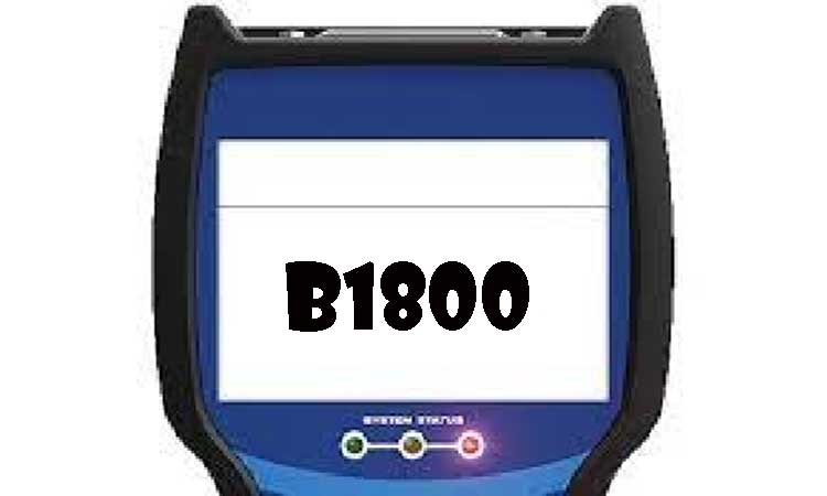 Código De Avería B1800 - Código De Falla Obd2. Diagnóstico, Causas, Soluciones.