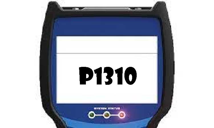 Código De Avería P1310 - Código De Falla Obd2. Diagnóstico, Causas, Soluciones.