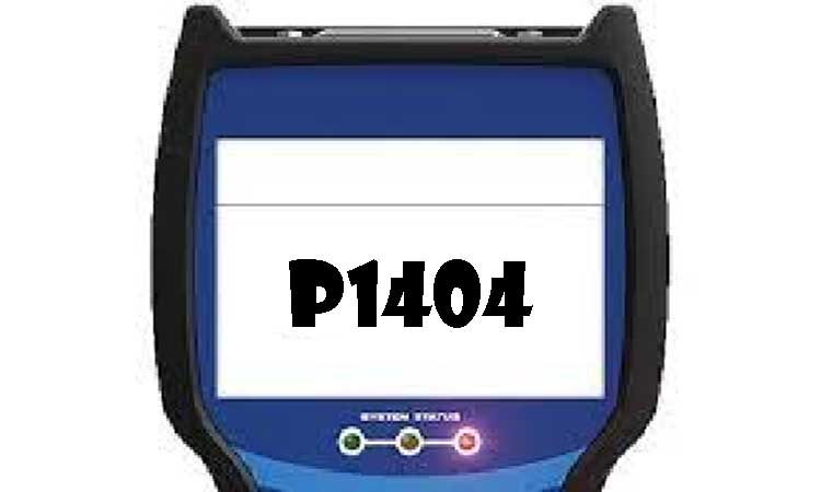 Código De Avería P1404 - Código De Falla Obd2. Diagnóstico, Causas, Soluciones.