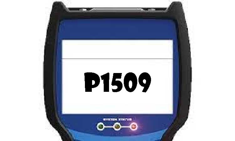 Código De Avería P1509 - Código De Falla Obd2. Diagnóstico, Causas, Soluciones.