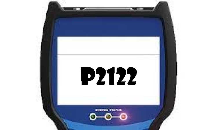 Código De Avería P2122 - Sensor De Posición De Acelerador / Pedal / Entrada Baja Del Circuito Del Interruptor D. Diagnóstico, Causas, Soluciones.
