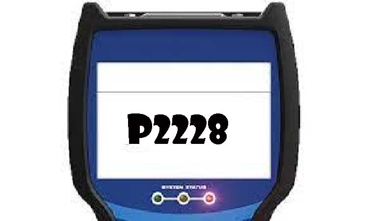 Código De Avería P2228 - Circuito Bajo Del Sensor De Presión Barométrica "A". Diagnóstico, Causas, Soluciones.