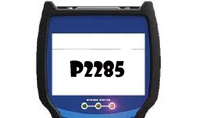 Código De Avería P2285 - Circuito Bajo Del Sensor De Presión De Control Del Inyector. Diagnóstico, Causas, Soluciones.