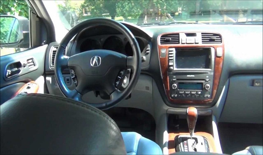 Acura MDX del año 2005 interior