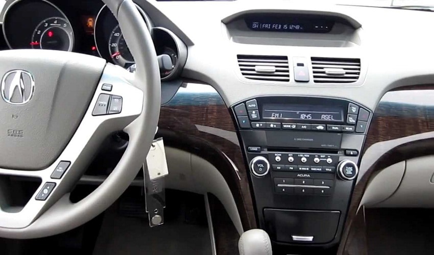 Acura MDX del año 2007 interior