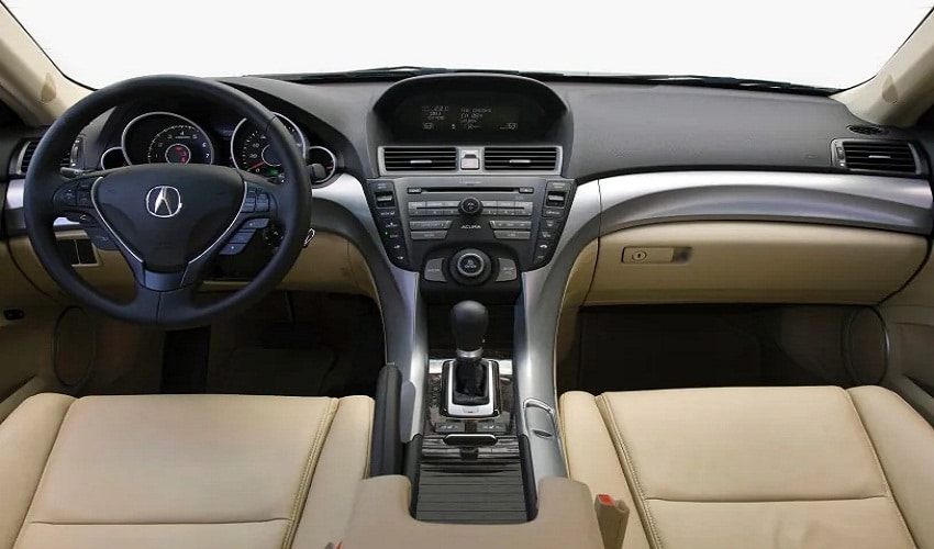 Acura en el año 2010 interior