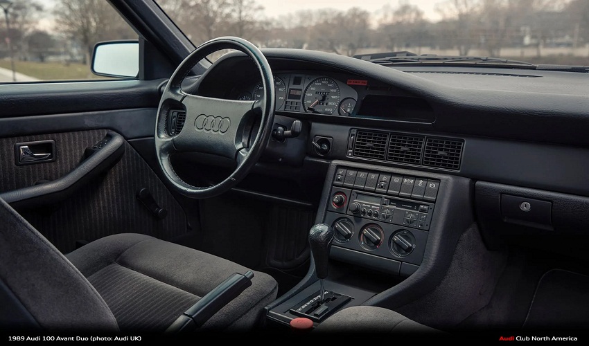 Audi 100 interior