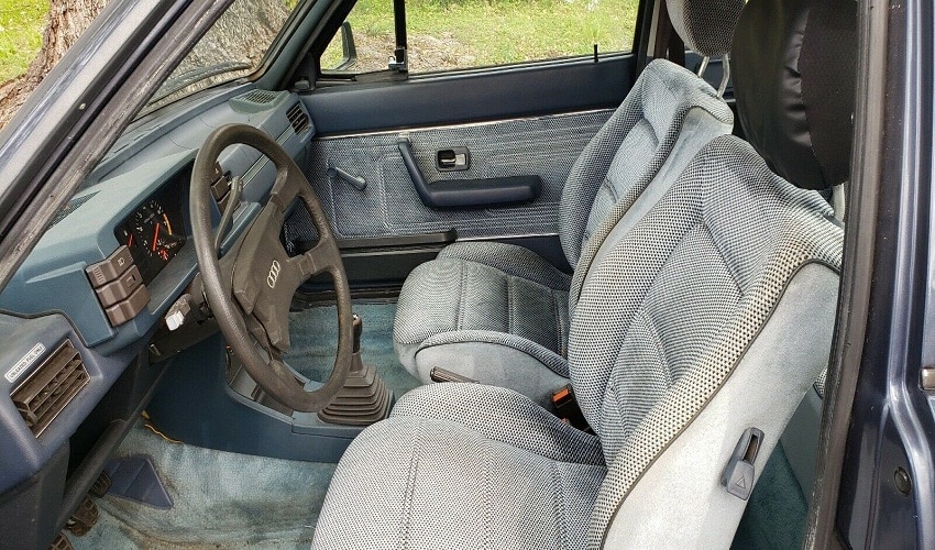 Audi 4000 Año 1981 interior