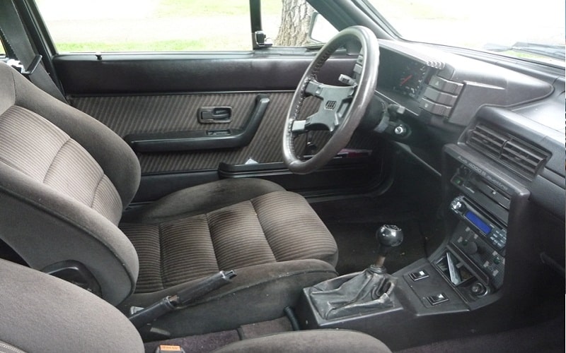Audi 4000 Año 1984 interior