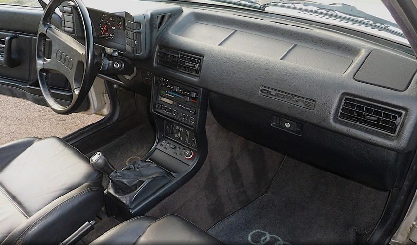 Audi 4000 Año 1986 interior