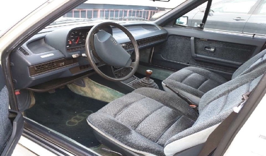 Audi 5000 Año 1981 interior