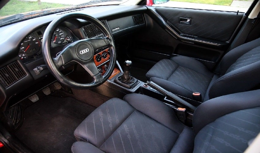 Audi 1991 interior