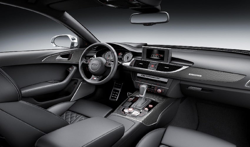 Diseño interior del Audi S6 Año 2017