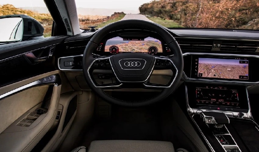 Diseño interior del Audi S6 Año 2018