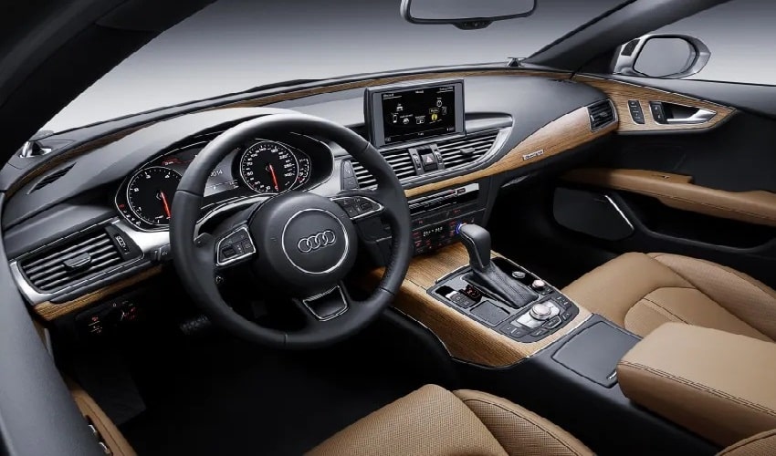 Diseño interior del Audi S7 Año 2011