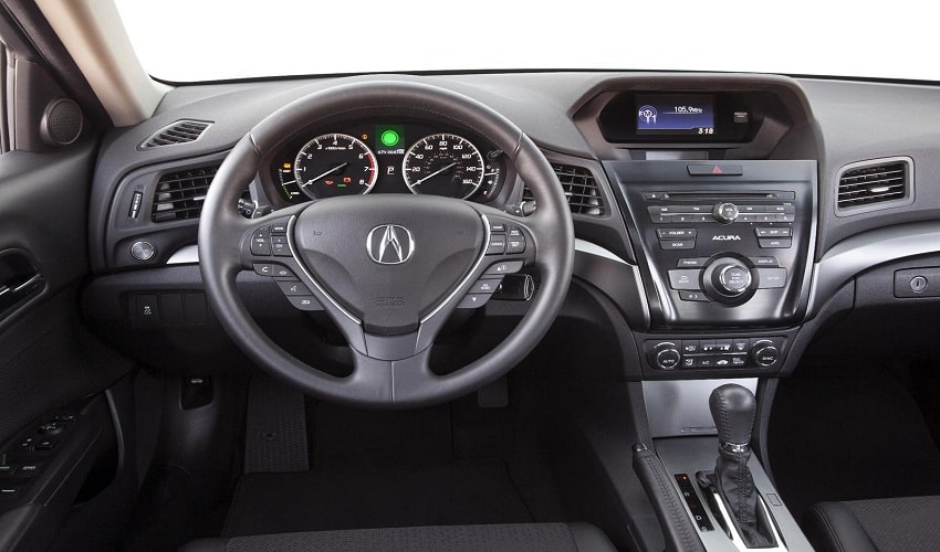 interior del Acura Ilx Hybrid